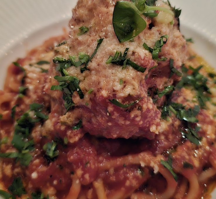 RPM Italian signature dishes Chicken Parmesan
Prime Beef Meatballs
Spaghetti & Meatball